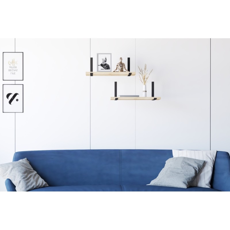 7756_0-800x800 Ραφιέρα τοίχου Lama Sapphire Oak μελαμίνη 40x15cm ed7756 - Image 1