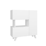 Ντουλάπι Bambi άσπρο μελαμίνη 90x31 5x102εκ ed7760 - Image 5