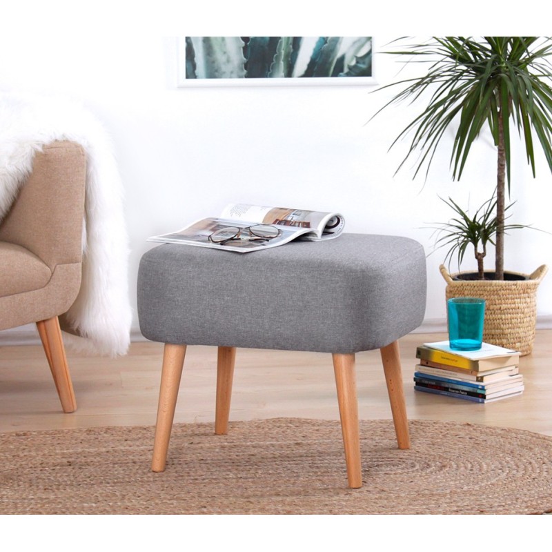 7768_0-800x800 Σκαμπώ Parrot γκρι 50x43x42cm ed7768 - Image 1