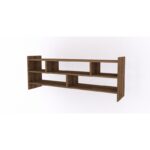 Έπιπλο τηλεόρασης Pera καρυδί 120x28x55cm ed7771 - Image 3