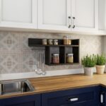 Ράφι τοίχου Pare ανθρακί μελαμίνη 72x18x37cm ed7780