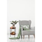 Βοηθητικό τραπεζάκι Dile καρυδί οξιά 40x40x70εκ ed7784