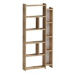 Βιβλιοθήκη Momo δρυς μελαμίνη 65x15x150εκ ed7785 - Image 3