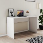 Γραφείο Vorrei λευκό χρώμα μελαμίνη 120x51 5x75cm ed7794