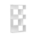 Βιβλιοθήκη Ida άσπρο μελαμίνη 90x30x159εκ ed7814 - Image 5