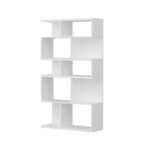 Βιβλιοθήκη Ida άσπρο μελαμίνη 90x30x159εκ ed7814 - Image 4