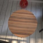 Βοηθητικό τραπέζι Sandalf καρυδί χρώμα μελαμίνη 40x44cm ed7822 - Image 5