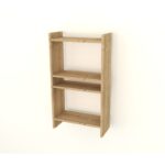 Ραφιέρα Pera Sapphire χρώμα μελαμίνη 52 4x22x90cm ed7834 - Image 3