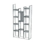 Βιβλιοθήκη Lago oak άσπρο χρώμα 82 2x22x150cm ed7837 - Image 3