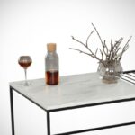 Τραπέζι σαλονιού Zinus άσπρο μελαμίνη μεταλλικά πόδια 95x55x43εκ ed7847 - Image 5