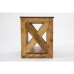 Βοηθητικό τραπέζι ξύλινο Duo 52x42x51cm ed7859 - Image 4