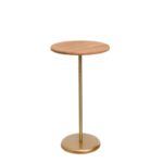 Βοηθητικό τραπέζι Uno 40x75cm oak χρυσό χρώμα ed7860 - Image 3