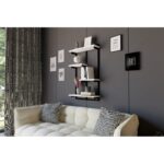 Ράφι τοίχου Dodo άσπρη μελαμίνη 54x15x90cm ed7863 - Image 4