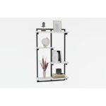 Ράφι τοίχου Dodo άσπρη μελαμίνη 54x15x90cm ed7863 - Image 3