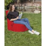 Πολυθρόνα πουφ EVA Sport κόκκινο 70x80x35cm ed7879 - Image 2