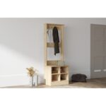 Έπιπλο εισόδου Fasitano Sapphire μελαμίνη 64x43x175εκ ed7897