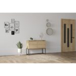 Μπουφέ Zermio Sapphire χρώμα μελαμίνη 90x34x70cm ed7928 - Image 4