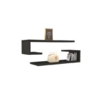 Ράφι τοίχου Eldo Rebab χρώμα μελαμίνη 60x19 6x15cm ed7930 - Image 4