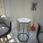 Βοηθητικό τραπέζι Cita oak 40x35x62cm ed7942 - Image 5