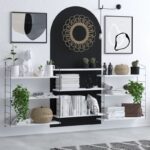 Ραφιέρα Lungo άσπρο μελαμίνη 85x20x216εκ ed7945 - Image 3