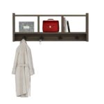 Έπιπλο εισόδου Midnight καρυδί μελαμίνη 75 6x22x35εκ ed7956 - Image 4