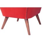 Σκαμπώ Buena 57x45cm κεραμιδί ed7959 - Image 3