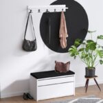 Έπιπλο εισόδου Press άσπρη μελαμίνη 80x35x42cm ed7972 - Image 4