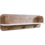 Ραφιέρα Natura Shelf δρυς άσπρο μελαμίνη 82x15x25εκ ed7977 - Image 5