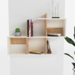 Ράφι τοίχου Lago oak άσπρο 97 2x19 8x59 6cm ed797 - Image 5