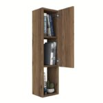 Ντουλάπι τοίχου Two καρυδί μελαμίνη 22 1x18 5x90εκ ed7995 - Image 5