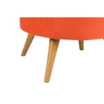 Σκαμπώ Buena 45x43cm κόκκινο ed8008 - Image 4