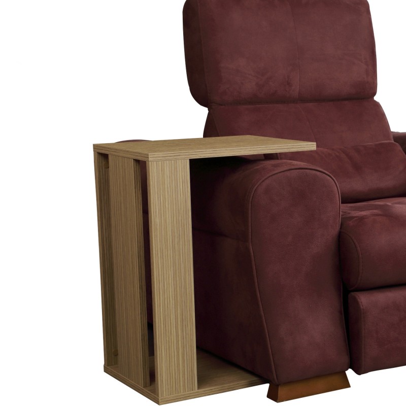 8013_0-800x800 Βοηθητικό τραπέζι Single καρυδί μελαμίνη 35x45x61cm ed8013 - Image 1