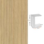 Βοηθητικό τραπέζι Single καρυδί μελαμίνη 35x45x61cm ed8013 - Image 2