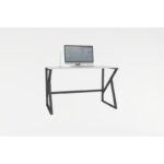 Γραφείο Marion λευκό 120x60x75cm μελαμίνη ed8025 - Image 3