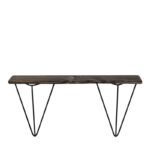 Ραφιέρα Gladiolus σκούρο καρυδί ξύλο 60x15x30εκ ed8034 - Image 3