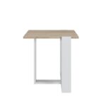 Βοηθητικό τραπέζι Apollon άσπρη Oak μελαμίνη 50x50cm ed8045 - Image 4