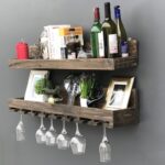 Ραφιέρα Raf καρυδί ξύλο 90x20x13εκ ed8063