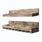 Ραφιέρα Raf καρυδί ξύλο 90x20x13εκ ed8063 - Image 3