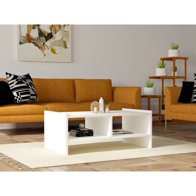 8076_0-800x800 Τραπέζι σαλονιού Pera άσπρο μελαμίνη 90x50x35εκ ed8076 - Image 1