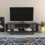 Βάση τηλεόρασης Asal 120 Black 120x35 2x40 2 ed8077