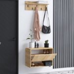 Έπιπλο εισόδου Press άσπρο μελαμίνη 70x35x55εκ ed8079 - Image 2