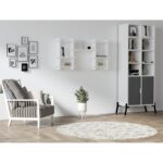 Ραφιέρα Tefo άσπρο μελαμίνη 116 4x19 5x60εκ ed8092