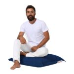 Μαξιλάρι Pouf 70x70 σκούρο μπλε ed8094 - Image 4