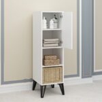 Ντουλάπι November άσπρο μελαμίνη 38 6x35x143 6εκ ed8124 - Image 4