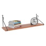 Ραφιέρα Seramoni καρυδί μελαμίνη 72x20x27εκ ed8127 - Image 4