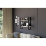 Ράφι τοίχου Buba άσπρη μελαμίνη 70x22cm ed8128