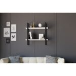 Ράφι τοίχου Buba άσπρη μελαμίνη 70x22cm ed8128 - Image 5