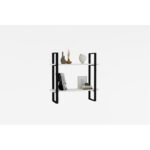 Ράφι τοίχου Buba άσπρη μελαμίνη 70x22cm ed8128 - Image 4