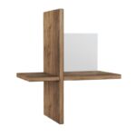 Ράφι τοίχου Brick Oak μελαμίνη 39x22x45cm ed8142 - Image 4