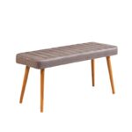 Σκαμπώ Atlantico atlantic pine Γκρι 100x38x48cm ed8167
